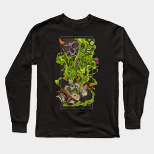 Oni Mask - Release The Soul Long Sleeve T-Shirt